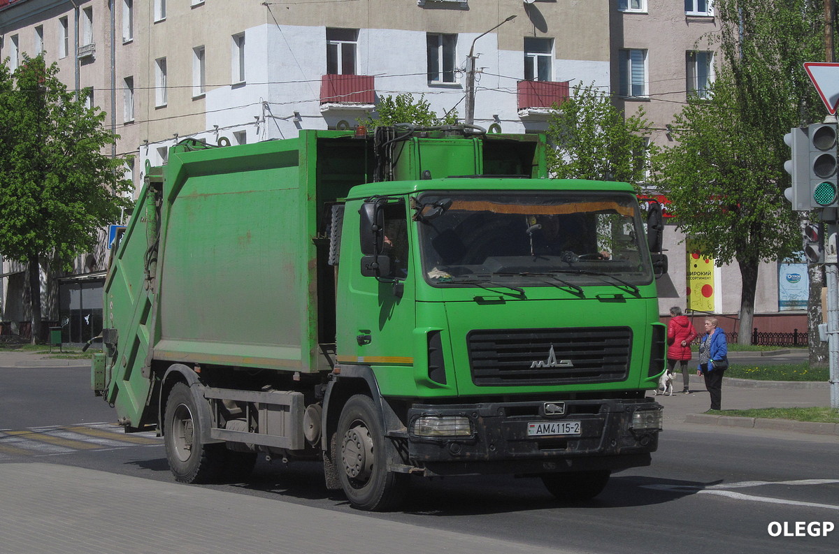 Витебская область, № АМ 4115-2 — МАЗ-534025