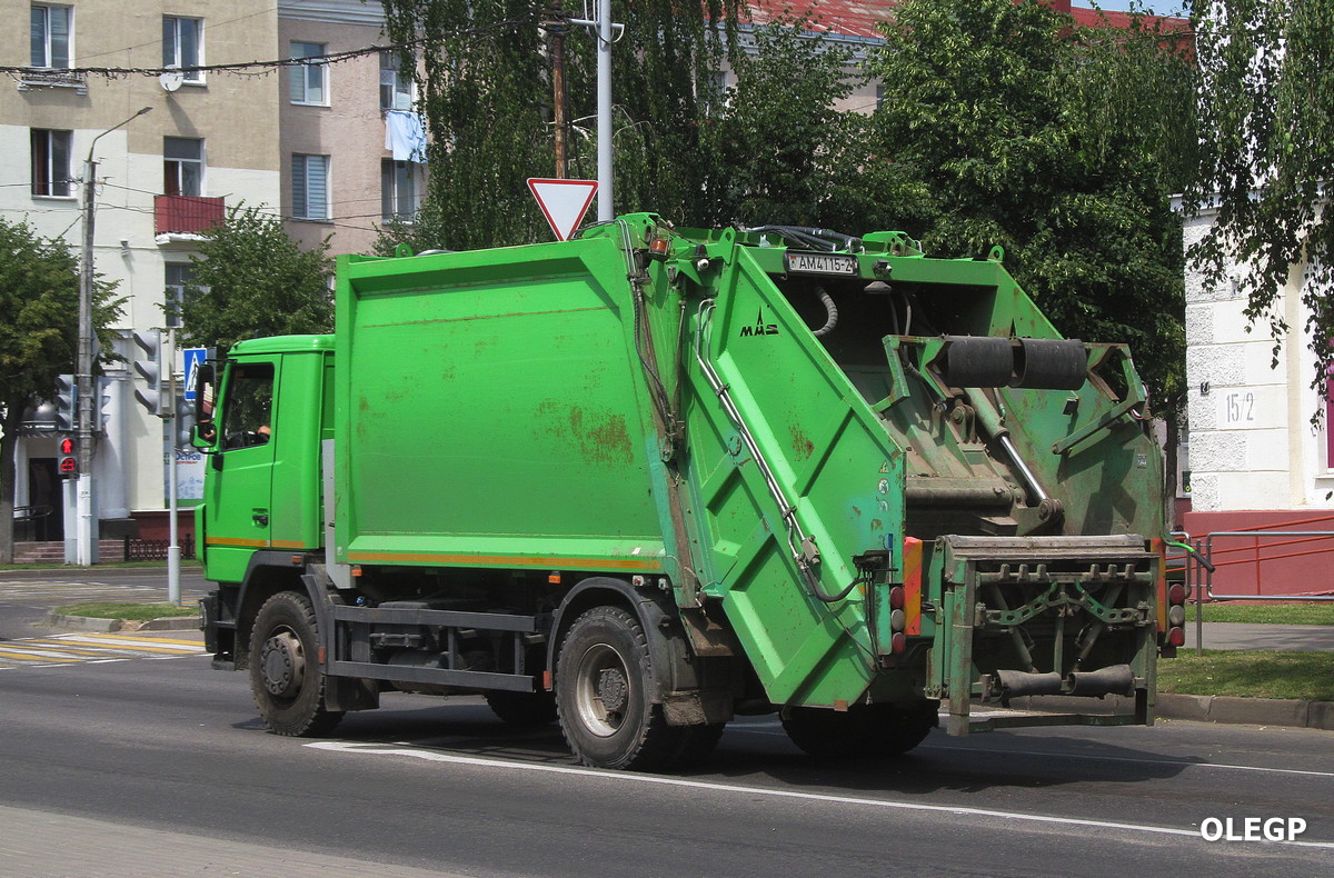 Витебская область, № АМ 4115-2 — МАЗ-534025