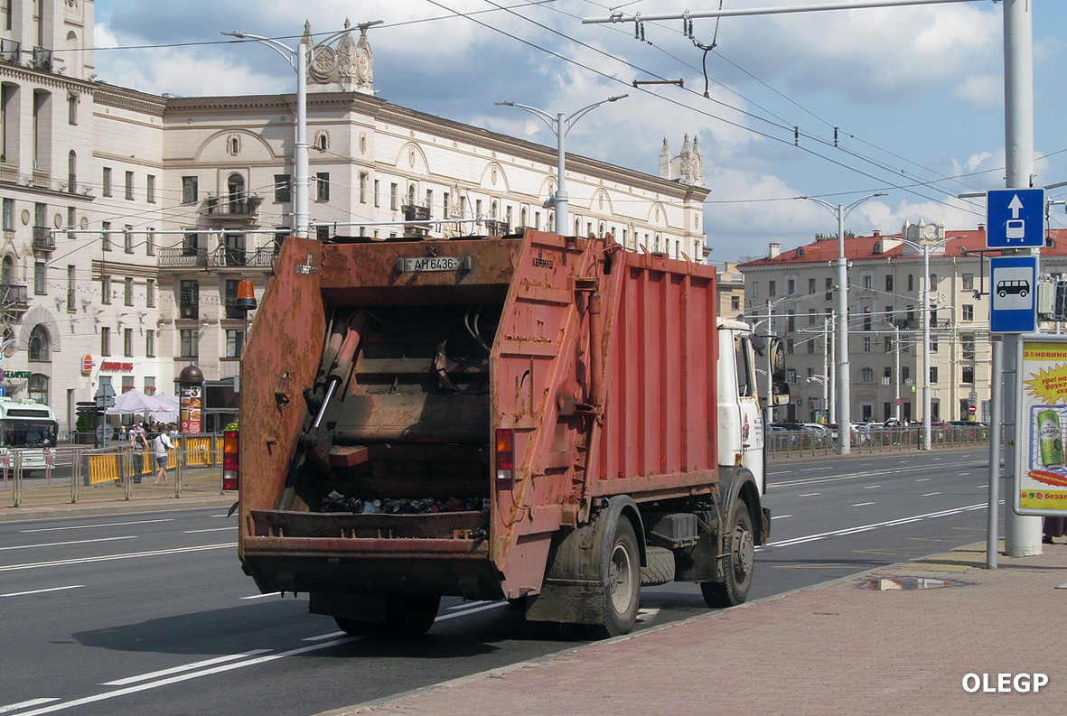 Минск, № АН 6436-7 — МАЗ-5337 (общая модель)