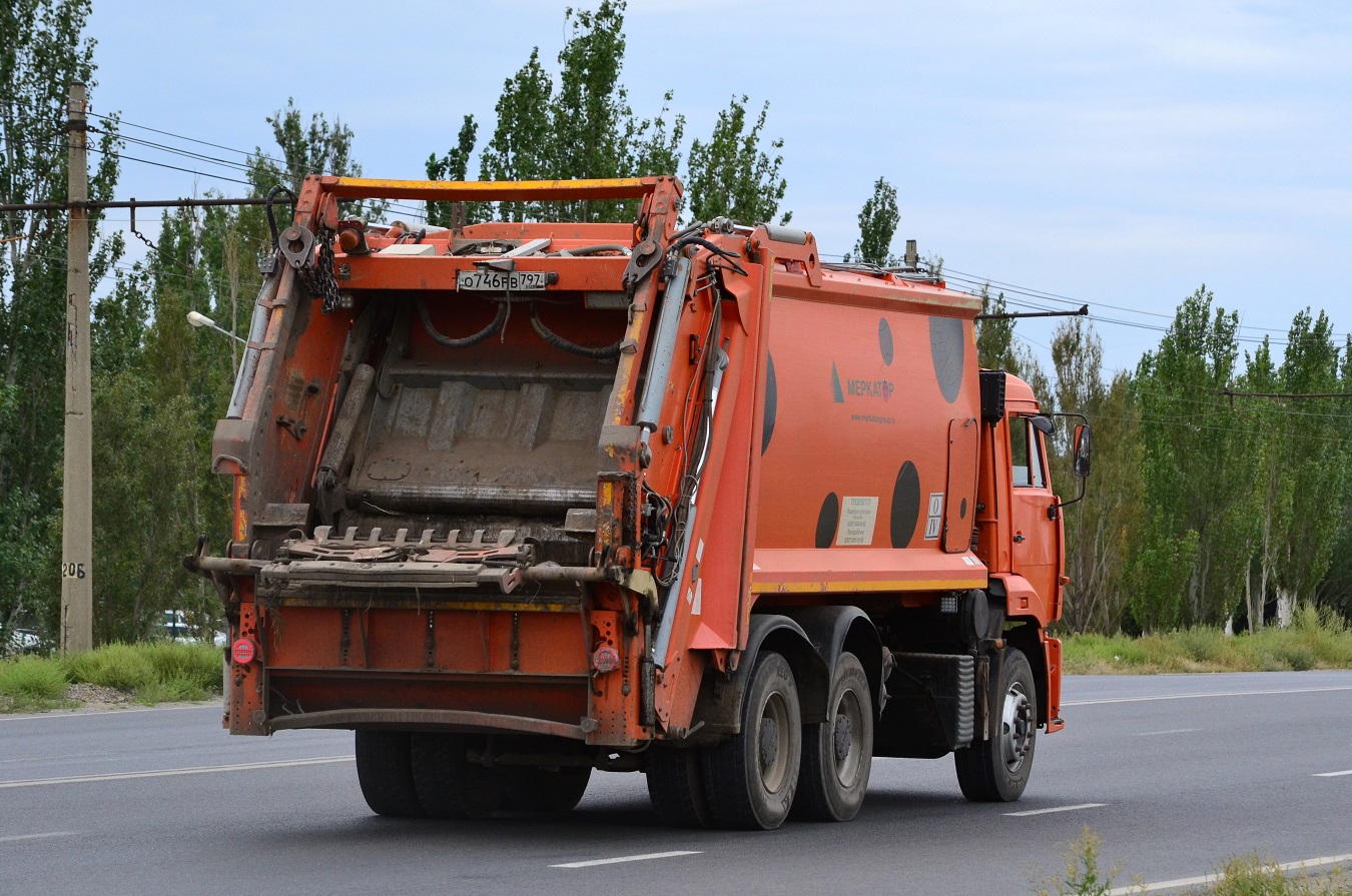Волгоградская область, № О 746 РВ 797 — КамАЗ-6520-43