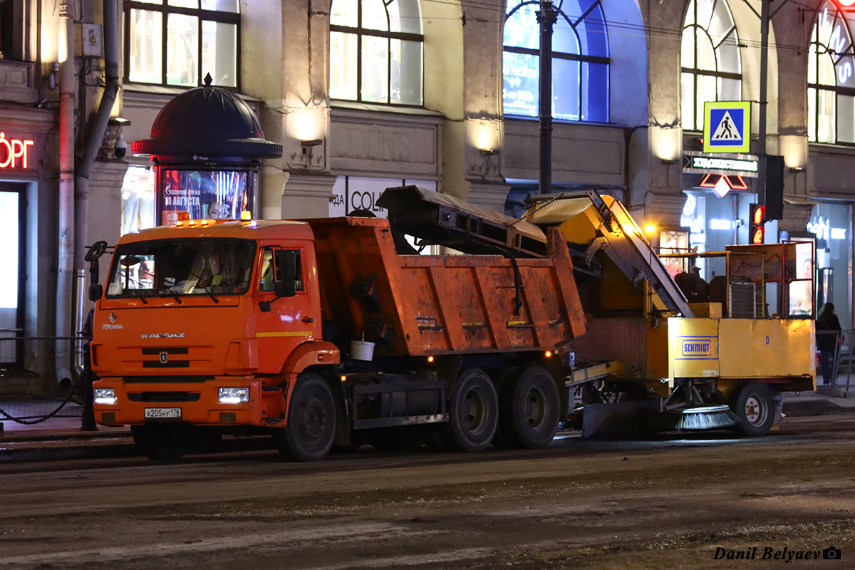 Санкт-Петербург, № Х 205 НУ 178 — КамАЗ-65115-L4(19)