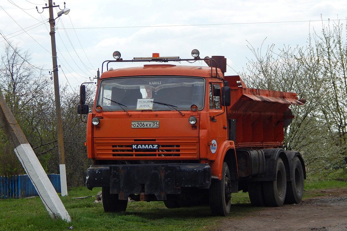 Белгородская область, № О 206 КХ 31 — КамАЗ-65115-62