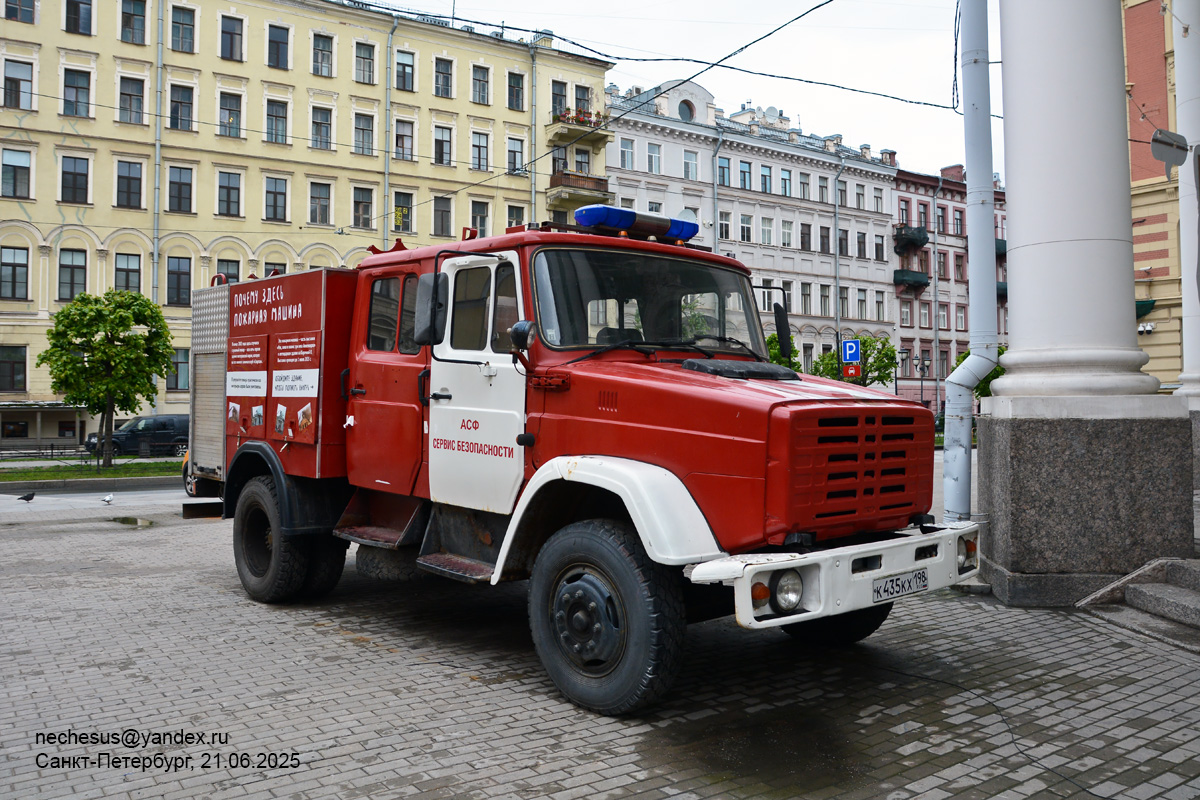Санкт-Петербург, № К 435 КХ 198 — ЗИЛ-433362 (УАМЗ)