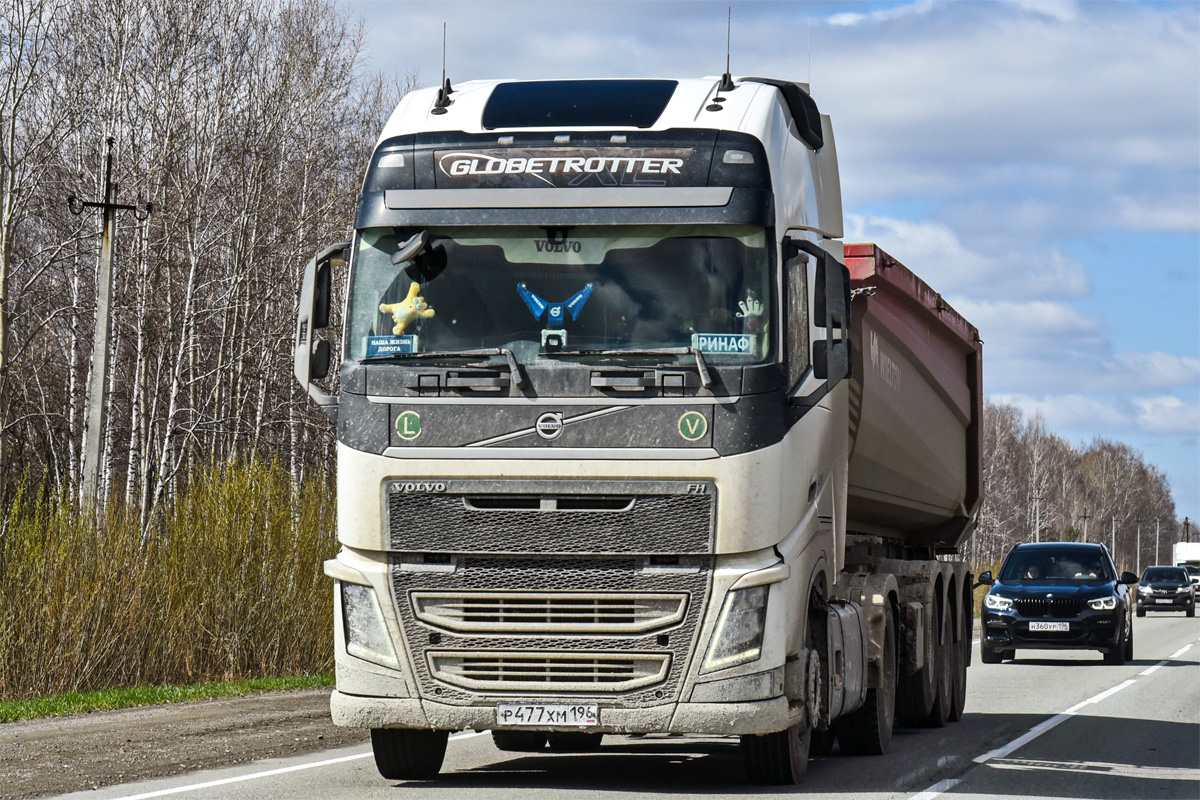 Свердловская область, № Р 477 ХМ 196 — Volvo ('2012) FH.460 [X9P]