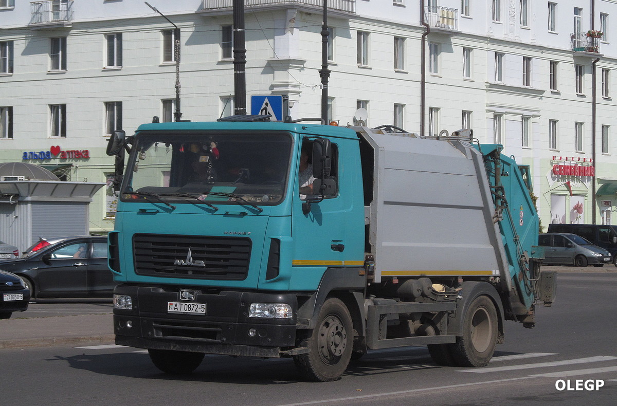 Минская область, № АТ 0872-5 — МАЗ-4381 (общая модель)