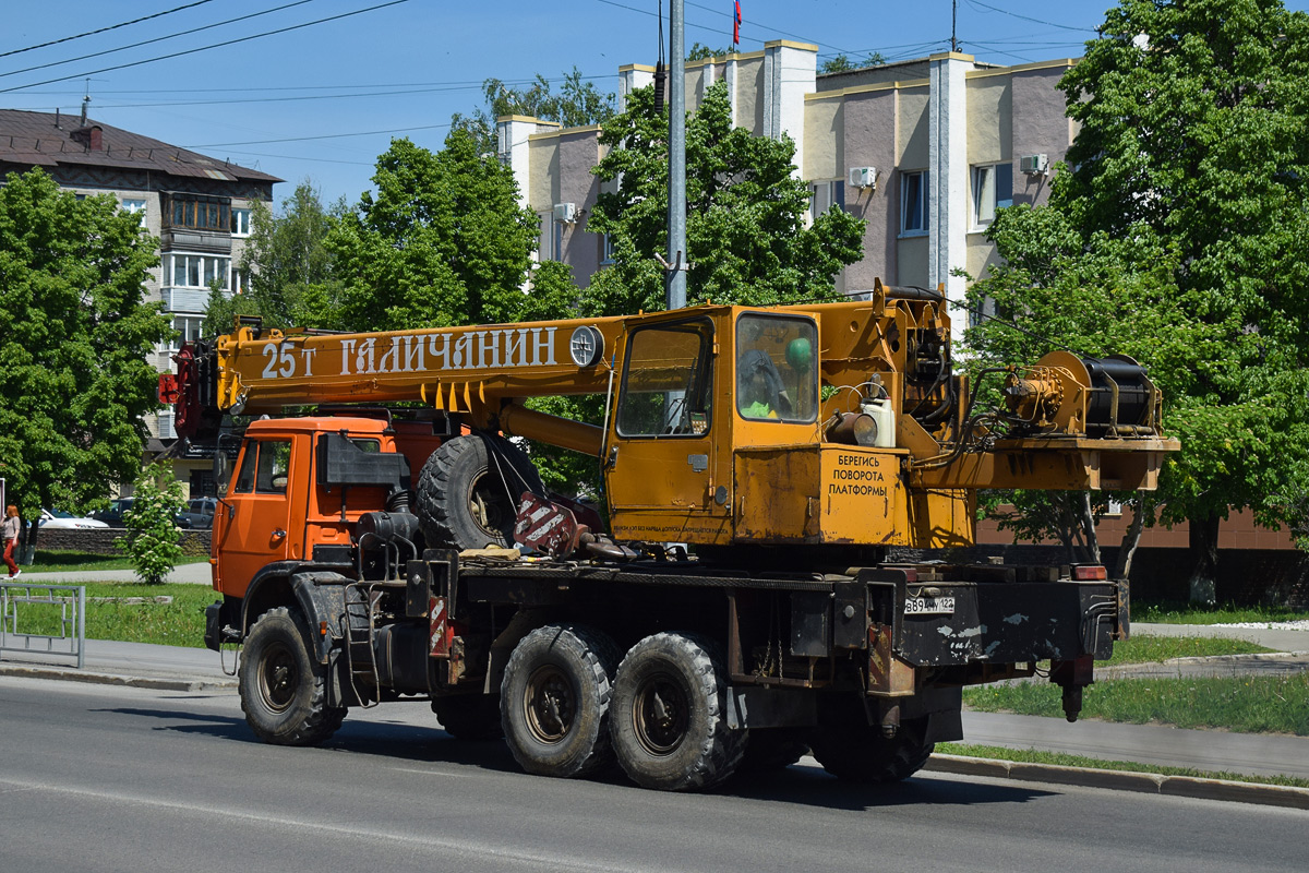 Алтайский край, № В 894 МУ 122 — КамАЗ-43118-15 [43118R]