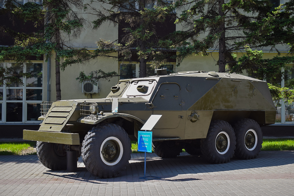 Алтайский край, № (22) Б/Н 0043 — ЗИС-152 (БТР-152) (общая модель); Техника на постаментах, памятники (Алтайский край); Транспортные средства без номеров (Алтайский край)
