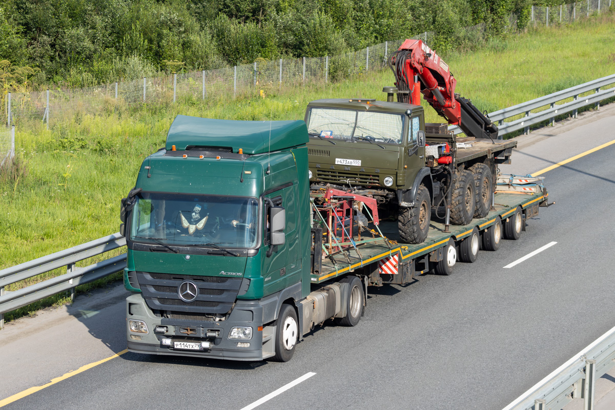 Москва, № Р 114 ТХ 797 — Mercedes-Benz Actros ('2009) 1844