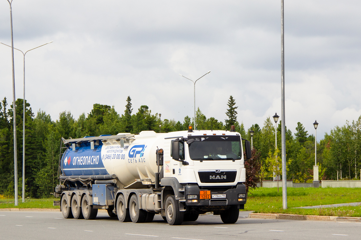 Ханты-Мансийский автоном.округ, № К 116 НХ 186 — MAN TGS 26.440