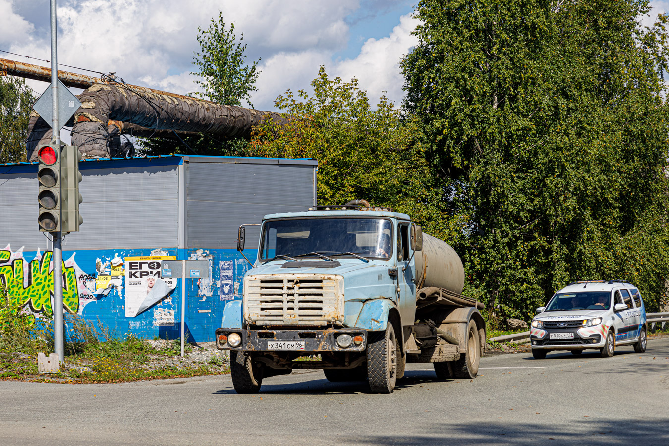 Свердловская область, № Х 341 СМ 96 — ЗИЛ-433102