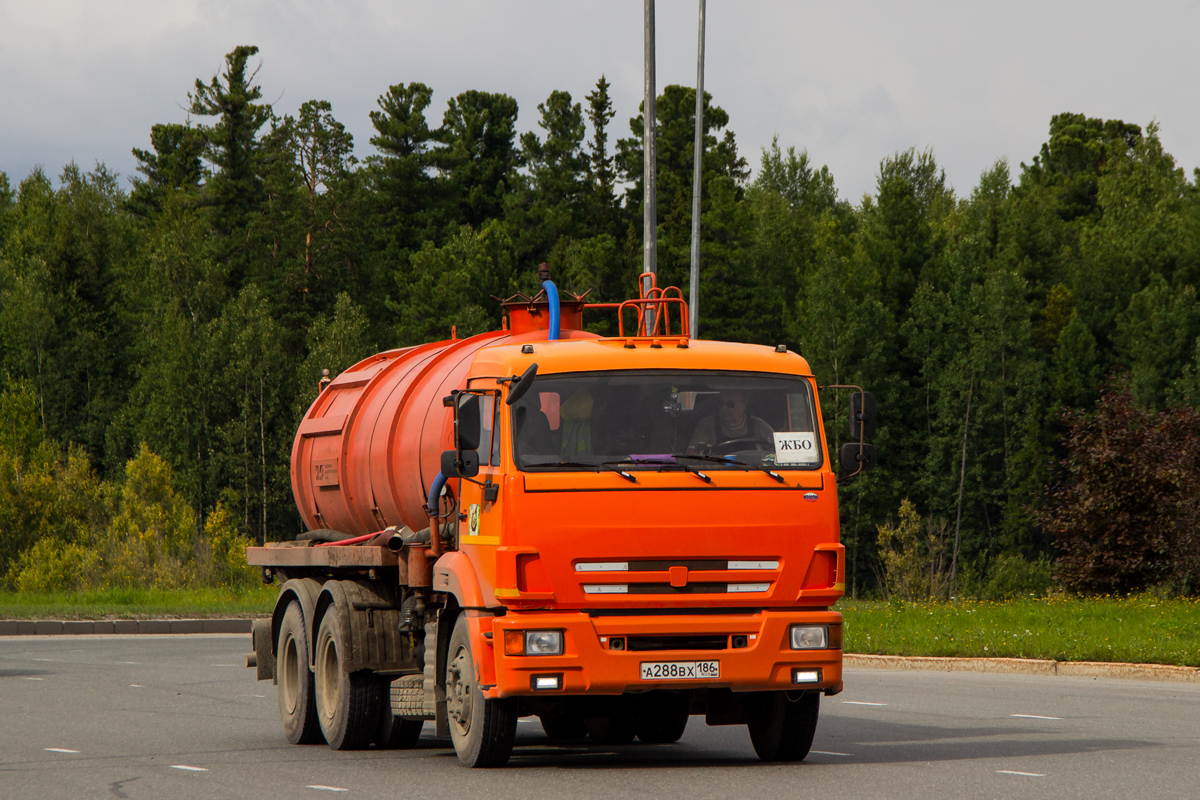 Ханты-Мансийский автоном.округ, № А 288 ВХ 186 — КамАЗ-65115 (общая модель)