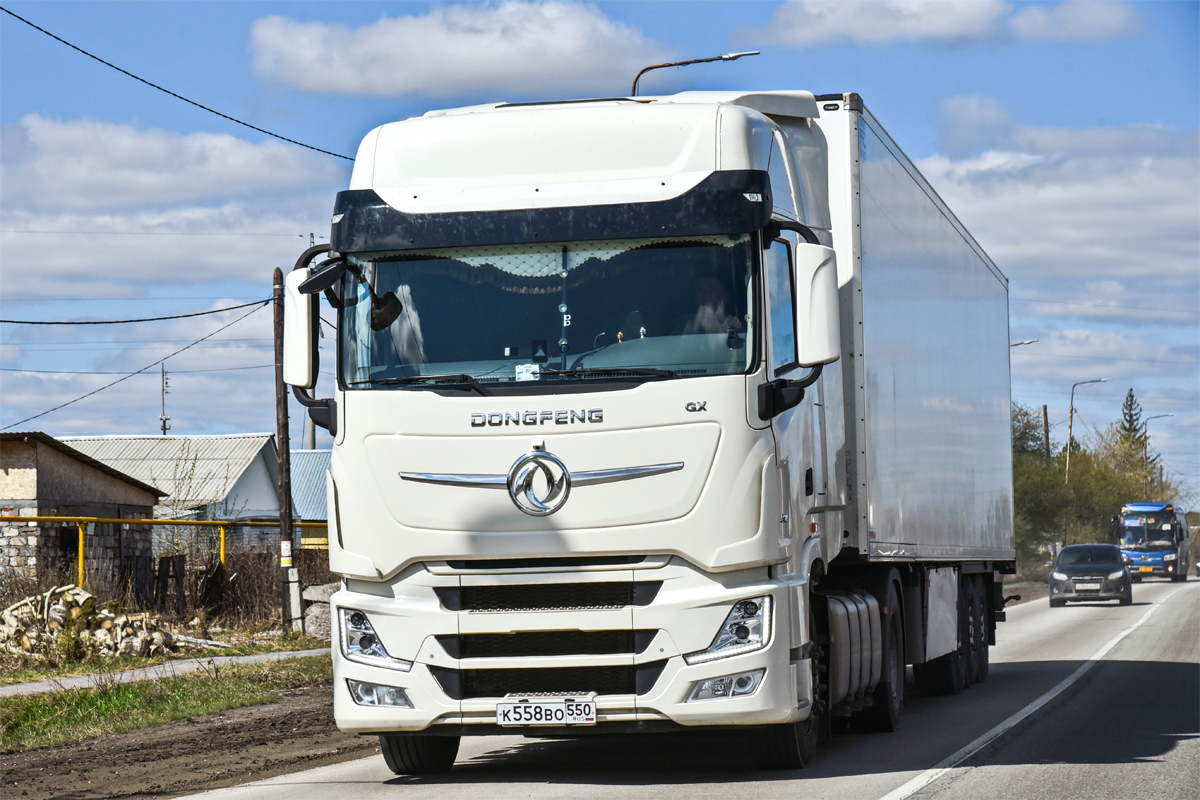 Московская область, № К 558 ВО 550 — Dongfeng GX DFH4180