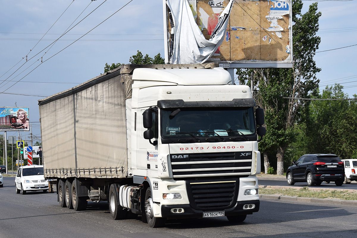 Санкт-Петербург, № А 616 ОК 134 — DAF XF105 FT