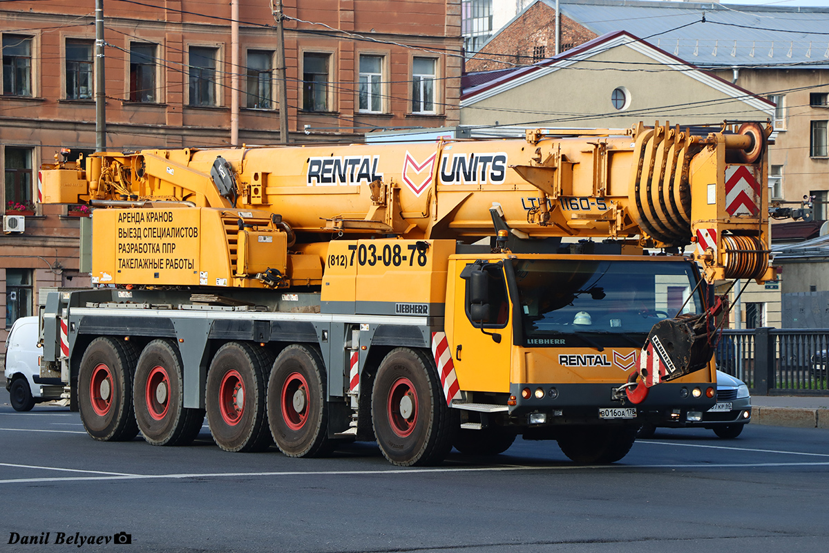 Санкт-Петербург, № В 016 ОА 178 — Liebherr (общая модель)