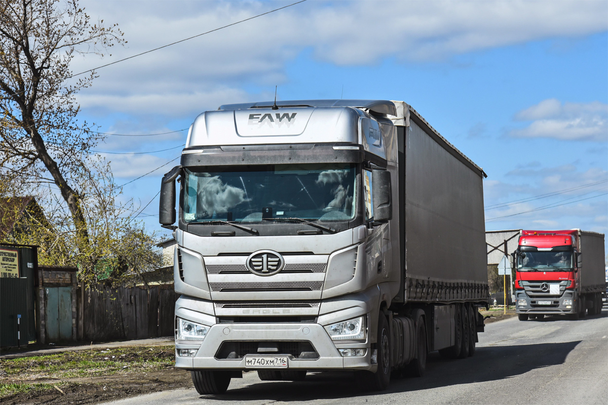 Татарстан, № М 740 ХМ 716 — FAW J7 Eagle CA4180