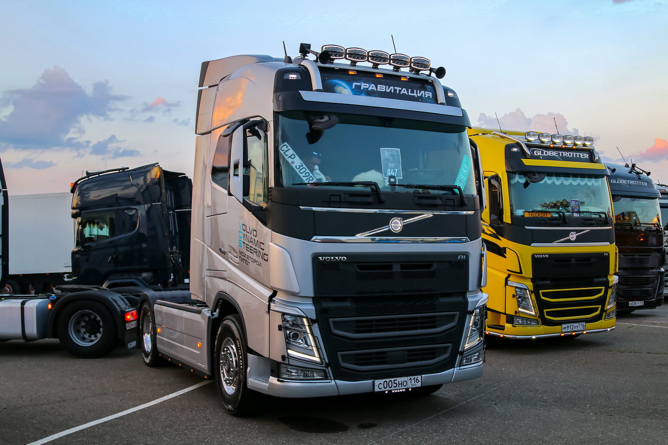 Татарстан, № С 005 НО 116 — Volvo ('2012) FH.460; Московская область — Фестиваль TruckDay 2024; Volvo ('2012) FH "Гравитация" (Московская область)