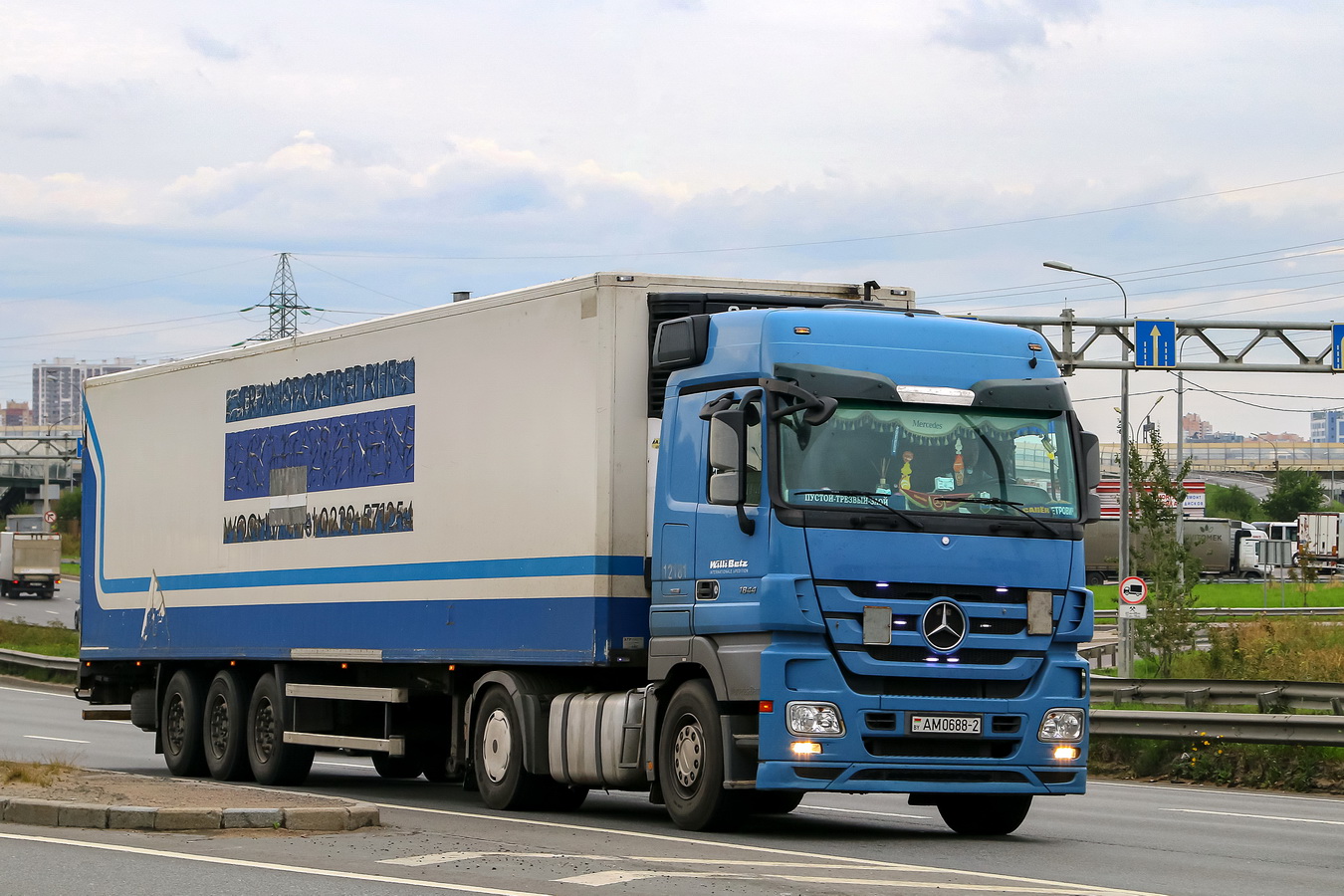 Витебская область, № АМ 0688-2 — Mercedes-Benz Actros ('2009) 1844