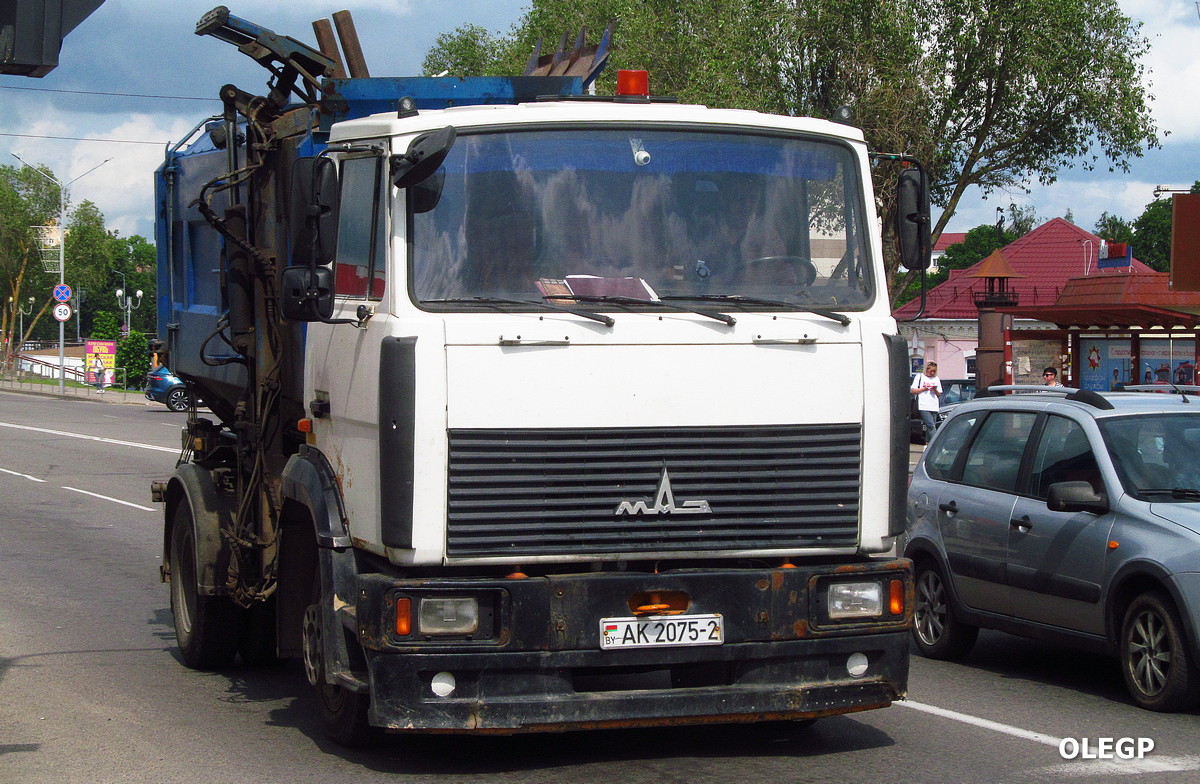Витебская область, № АК 2075-2 — МАЗ-4381 (общая модель)