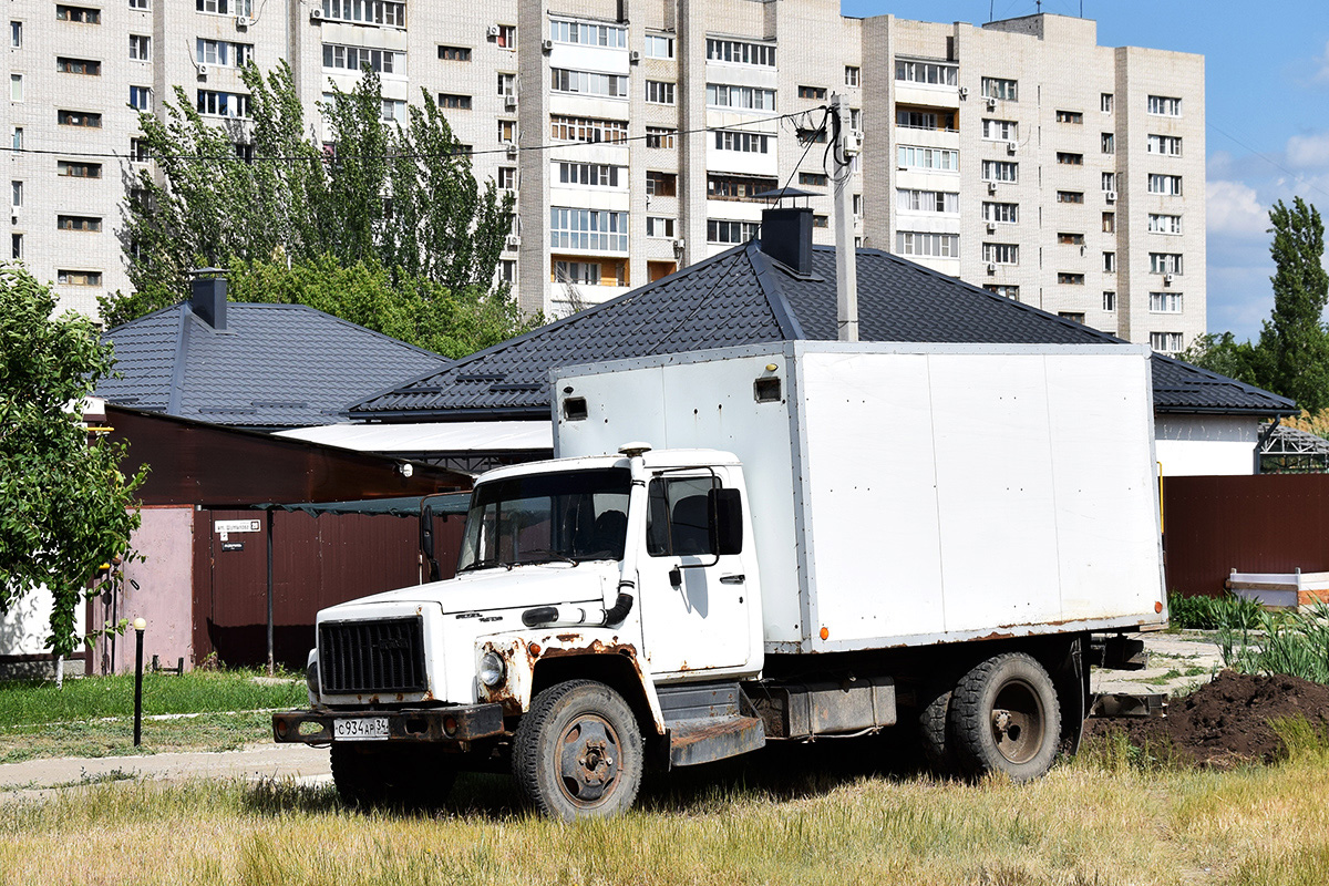 Волгоградская область, № С 934 АР 34 — ГАЗ-3309
