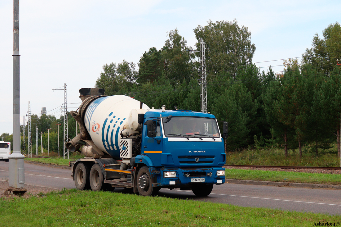 Красноярский край, № Х 514 ТТ 124 — КамАЗ-65115-L4(19)