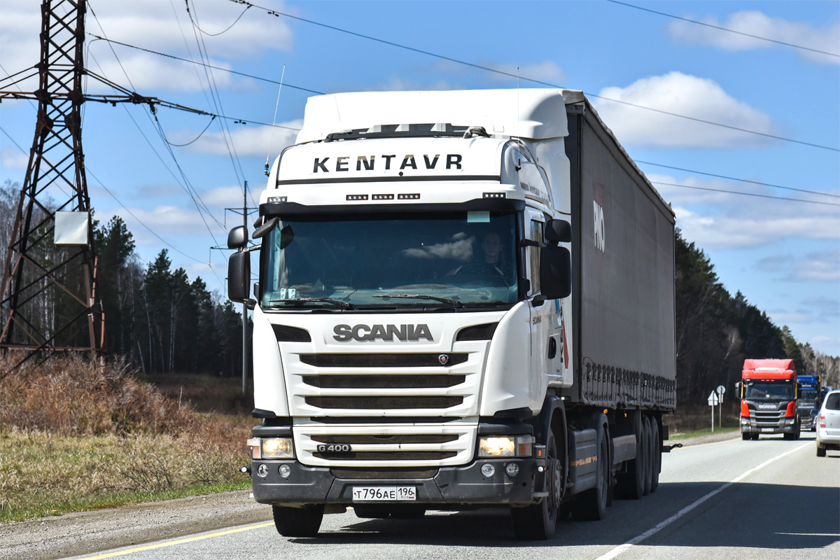 Свердловская область, № Т 796 АЕ 196 — Scania ('2013) G400