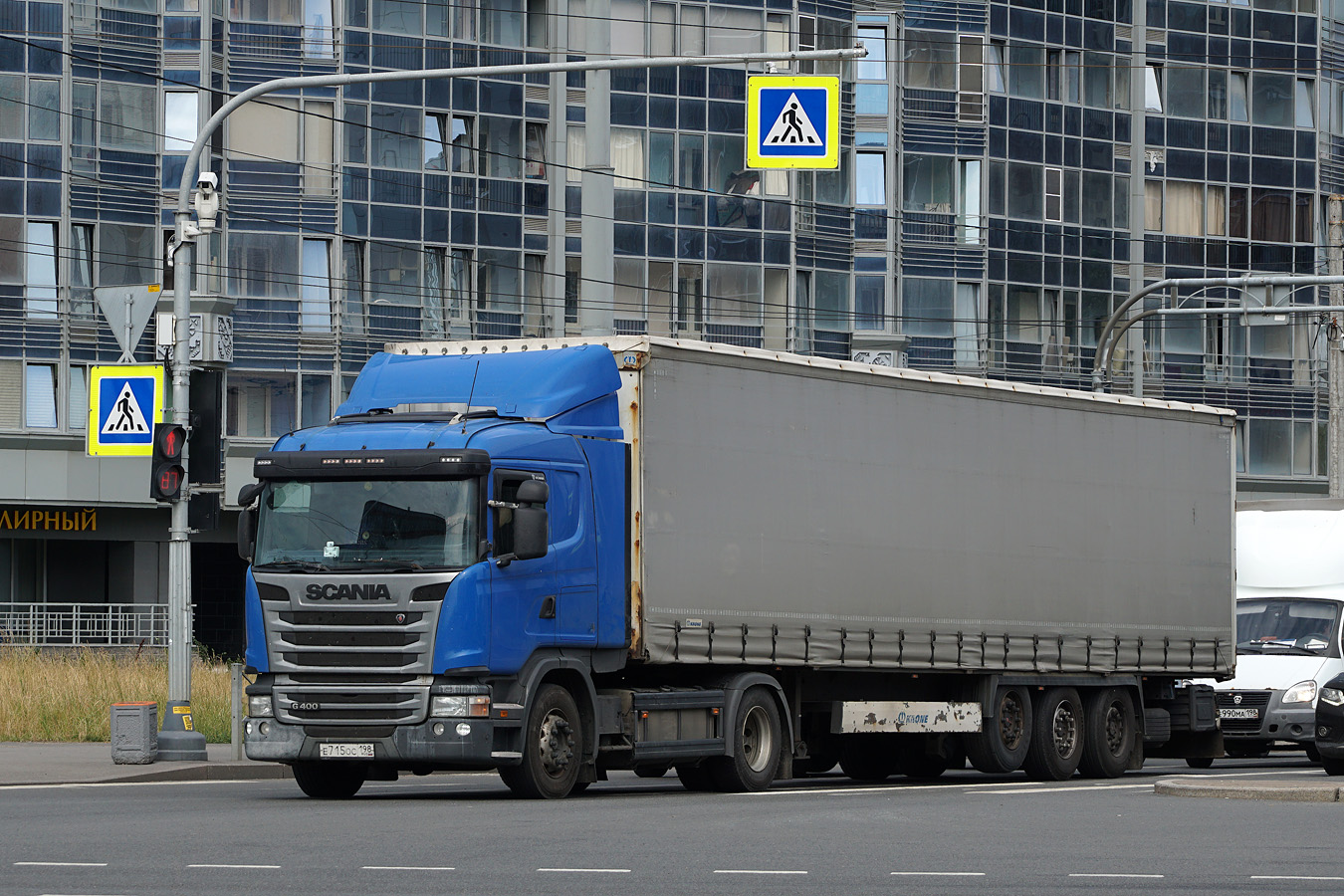 Санкт-Петербург, № Е 715 ОС 198 — Scania ('2013) G400