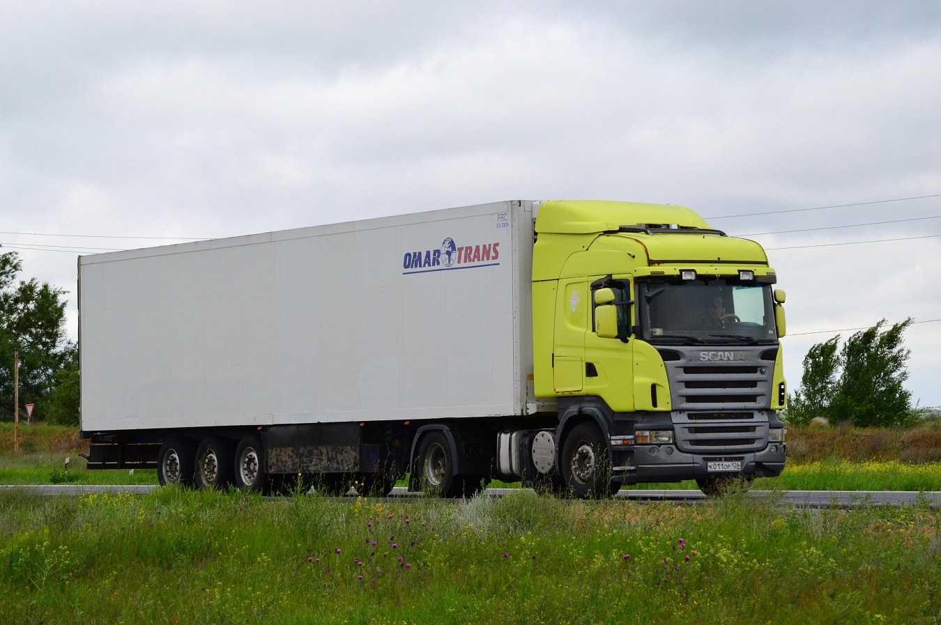 Ставропольский край, № К 011 ОР 126 — Scania ('2004) R420