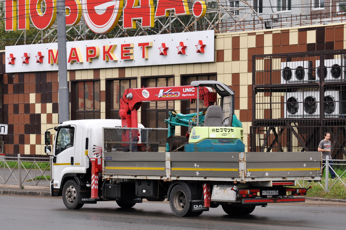 Омская область, № Т 346 ВО 55 — Isuzu (общая модель)