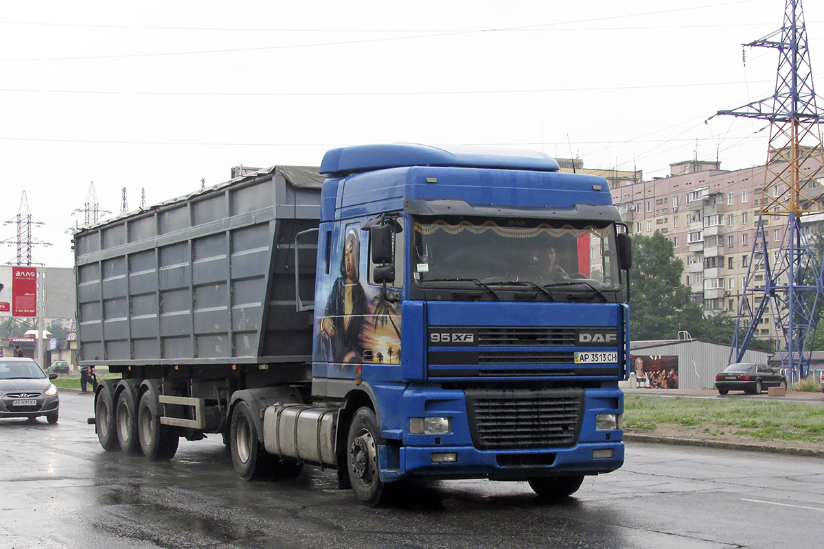 Запорожская область, № АР 3513 СН — DAF 95XF FT