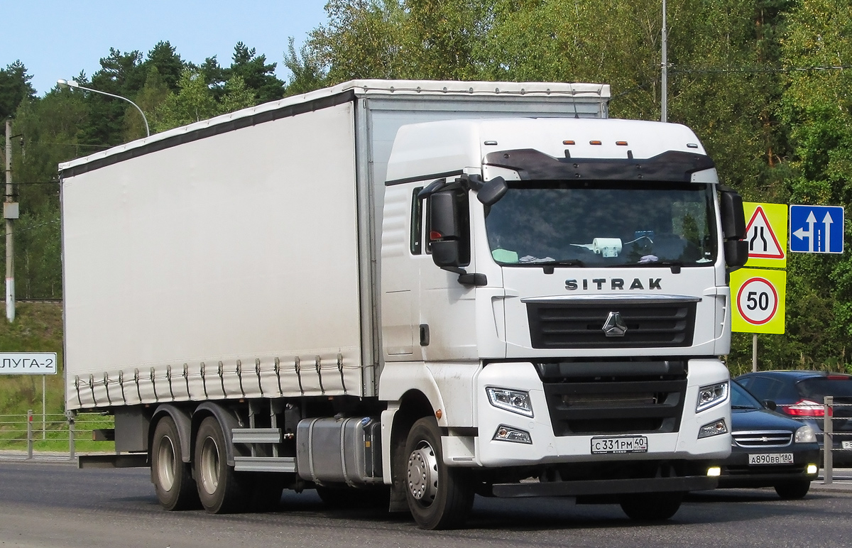 Калужская область, № С 331 РМ 40 — Sitrak C7H ZZ1316