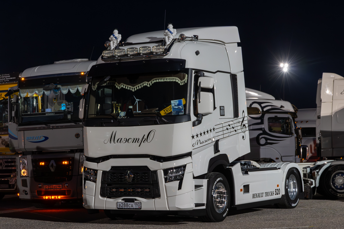 Краснодарский край, № В 288 СА 193 — Renault T-Series ('2021); Московская область — Фестиваль TruckDay 2025