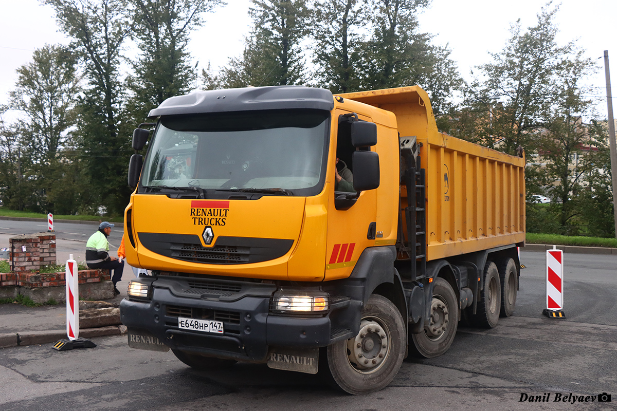 Ленинградская область, № Е 648 НР 147 — Renault Kerax