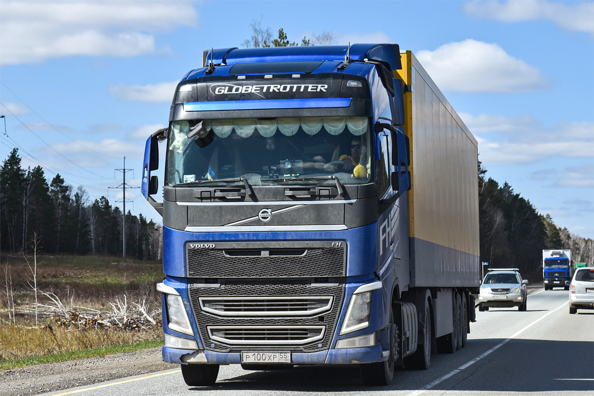 Омская область, № Р 100 ХР 55 — Volvo ('2020) FH.460 [X9P]