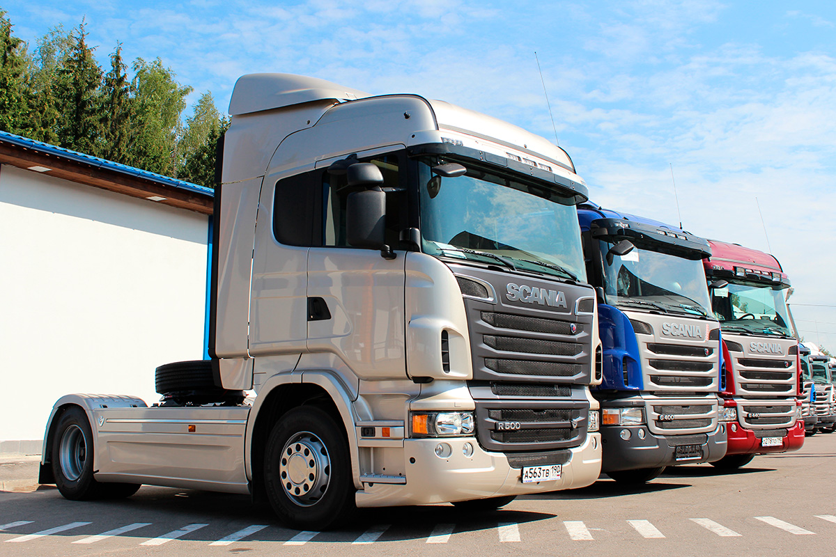 Московская область, № А 563 ТВ 190 — Scania ('2009) R500