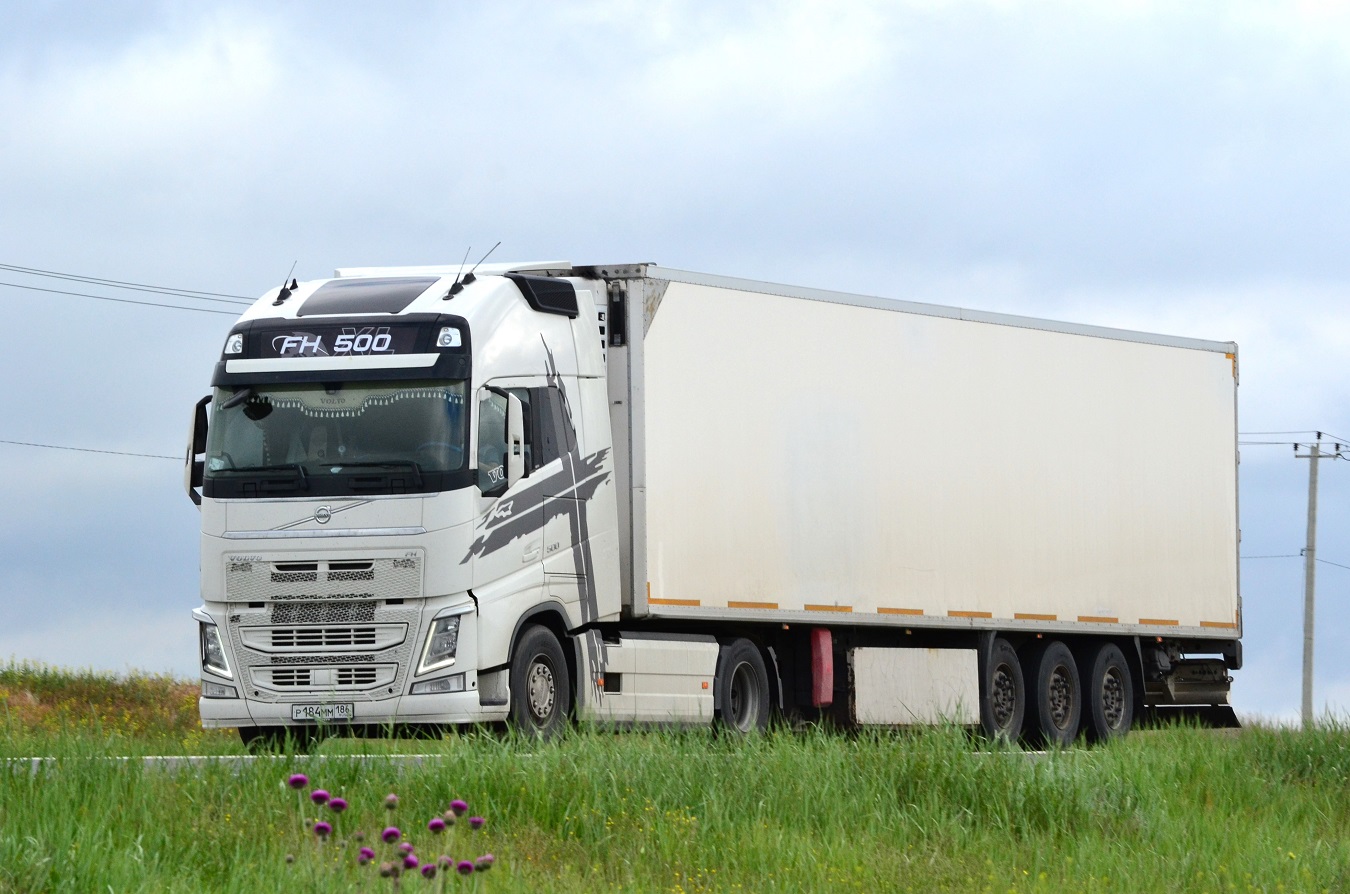 Ханты-Мансийский автоном.округ, № Р 184 ММ 186 — Volvo ('2012) FH.500