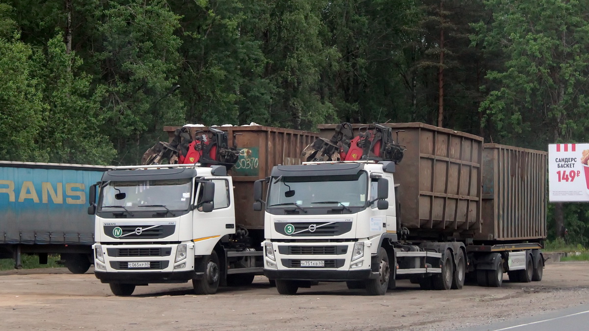 Псковская область, № Н 751 КВ 60 — Volvo ('2010) FM.440 [X9P]