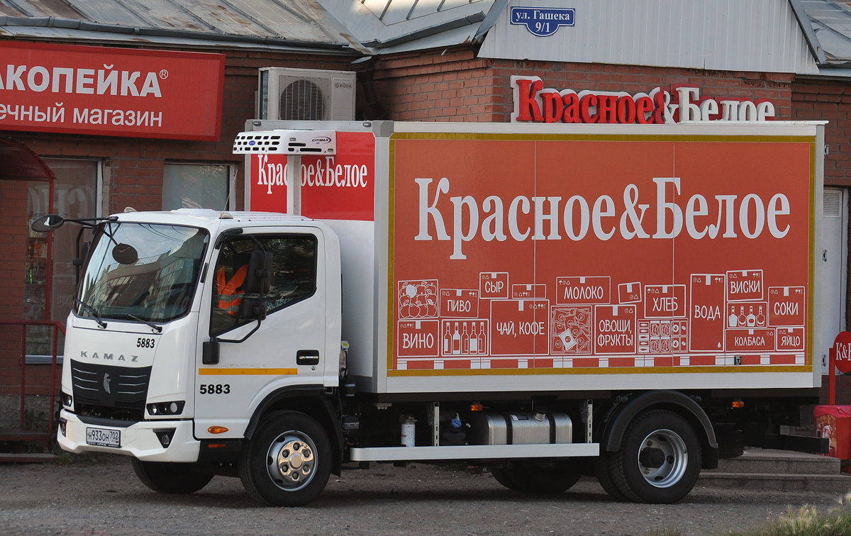 Омская область, № 5883 — КамАЗ-43089-F5 "Компас 9"