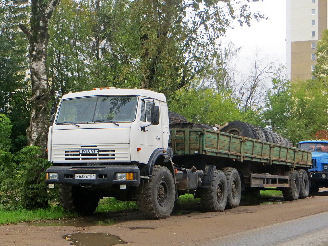 Ульяновская область, № Х 635 АТ 73 — КамАЗ-44108-10 [44108K]