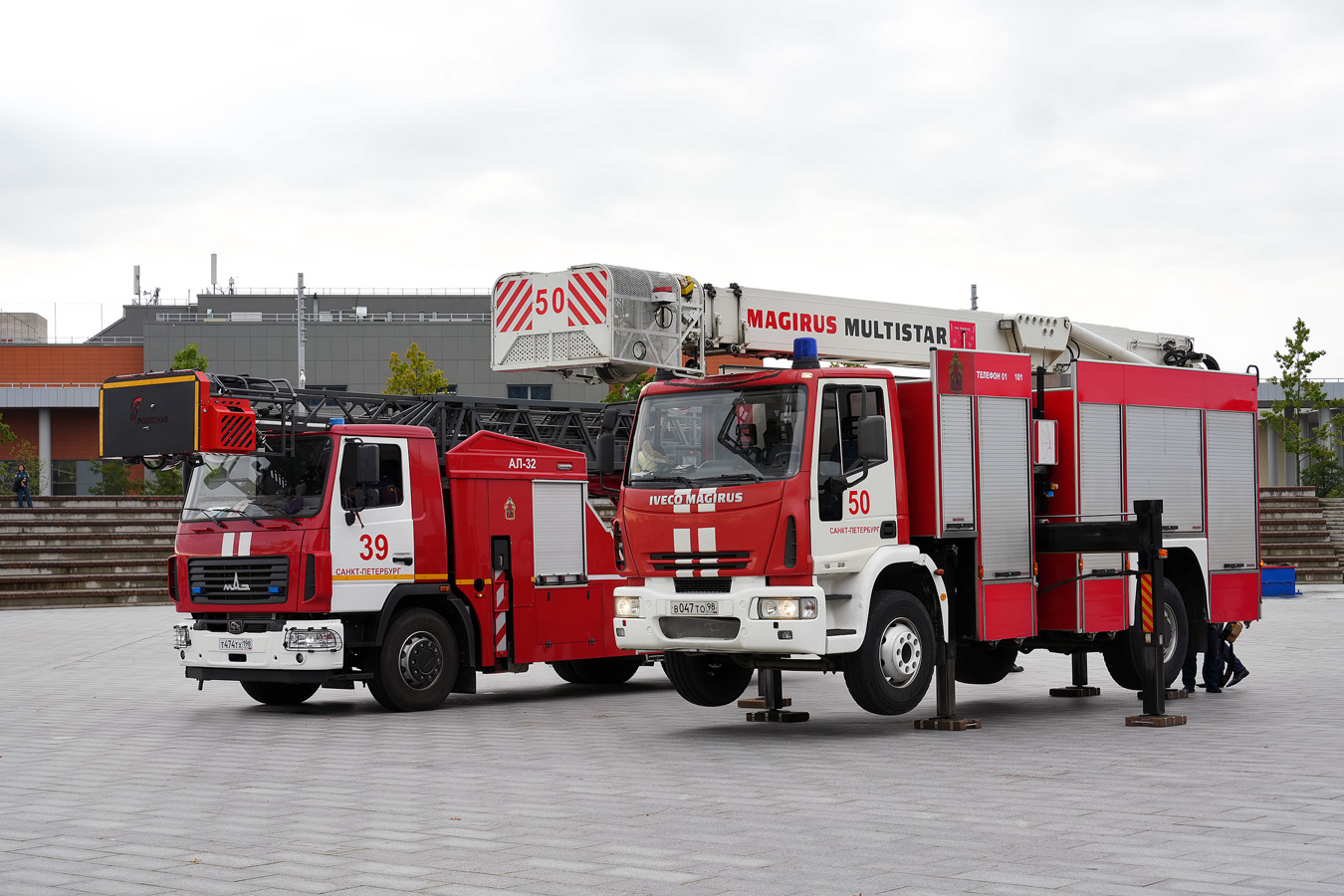 Санкт-Петербург, № В 047 ТО 98 — IVECO EuroCargo ('2008); Санкт-Петербург — День открытых дверей пожарных Московской заставы-2025