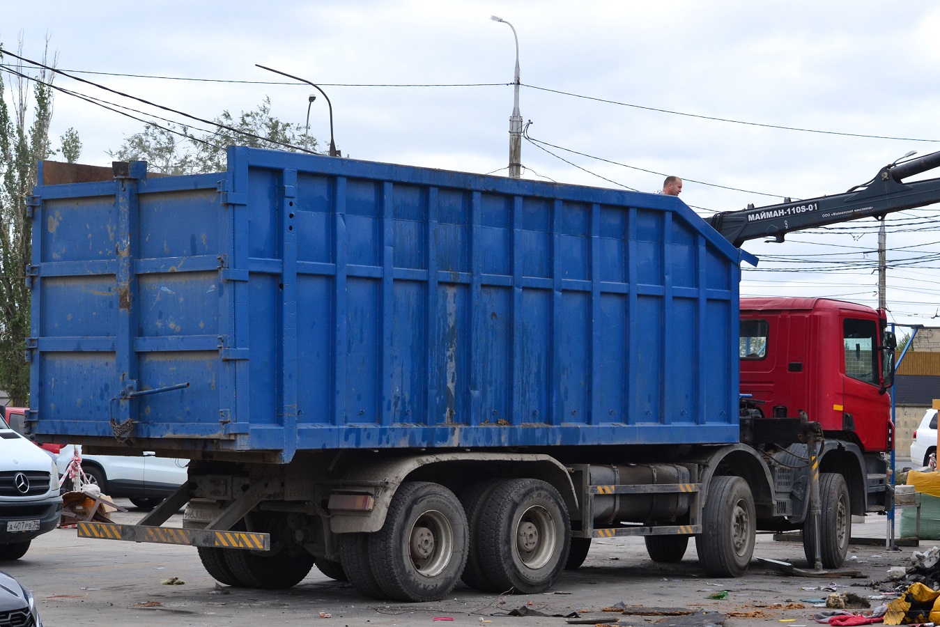 Волгоградская область, № М 633 ВО 134 — Scania ('2011) P420