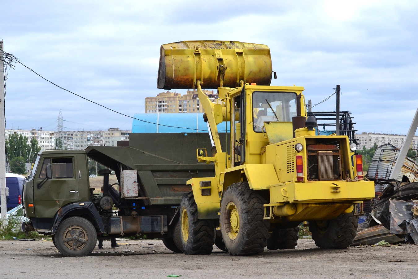 Волгоградская область, № (34) Б/Н СТ 0210 — Амкодор-342В (ТО-28А); Транспортные средства без номеров (Волгоградская область)