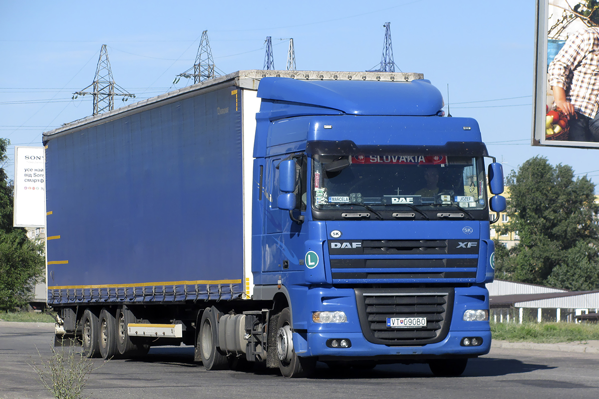 Словакия, № VT-090BO — DAF XF95 FT