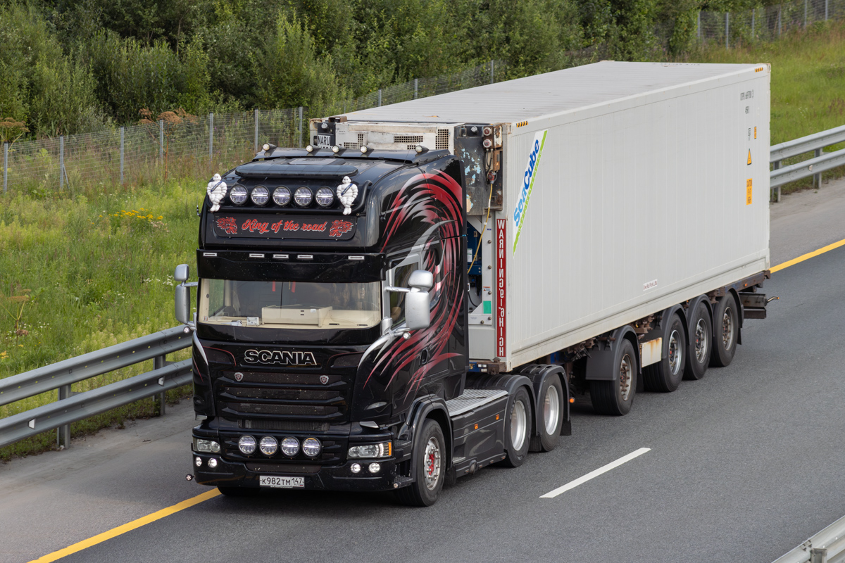 Ленинградская область, № К 982 ТМ 147 — Scania ('2009) R560
