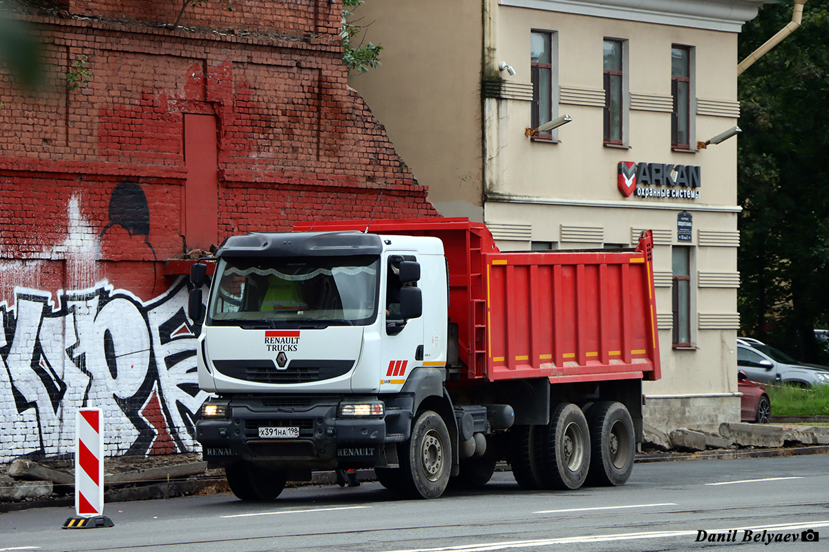 Санкт-Петербург, № Х 391 НА 198 — Renault Kerax [X9P]