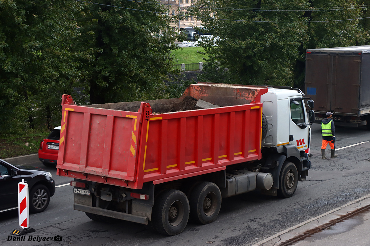 Санкт-Петербург, № Х 391 НА 198 — Renault Kerax [X9P]