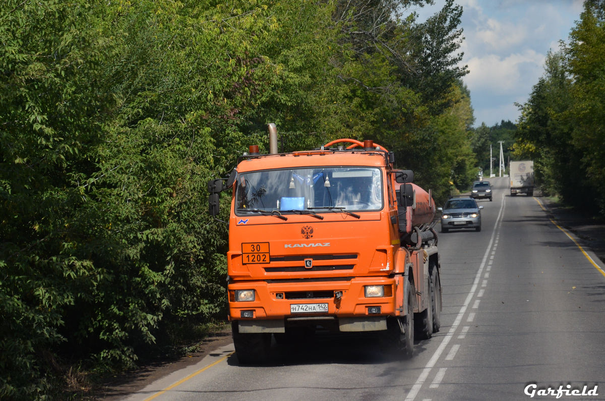 Кемеровская область, № Н 742 НА 142 — КамАЗ-43118-46
