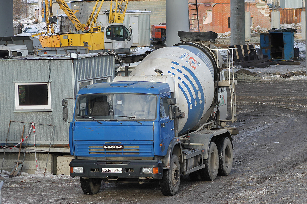 Челябинская область, № Х 536 НО 174 — КамАЗ-65115-62