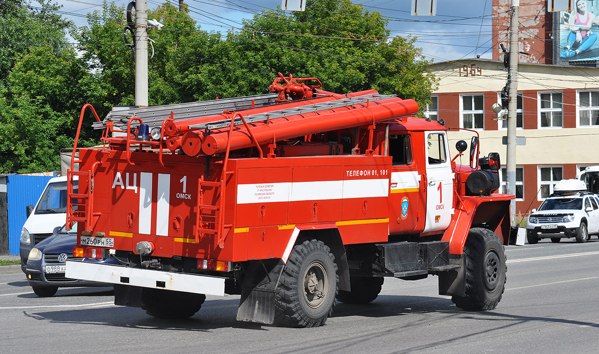Омская область, № М 260 РН 55 — Урал-43206-41