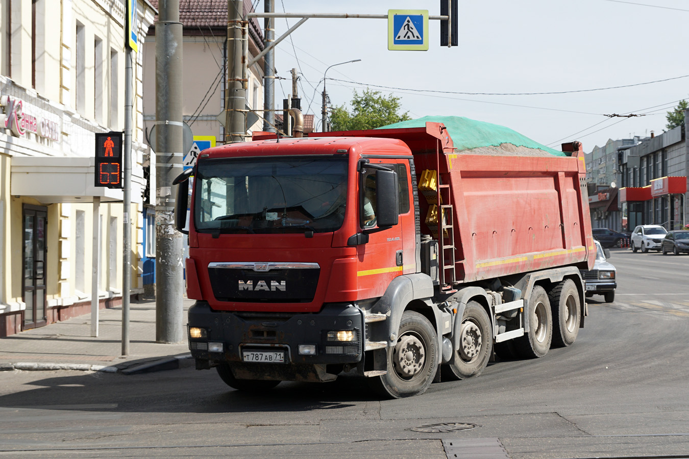 Тульская область, № Т 787 АВ 71 — MAN TGS 41.400