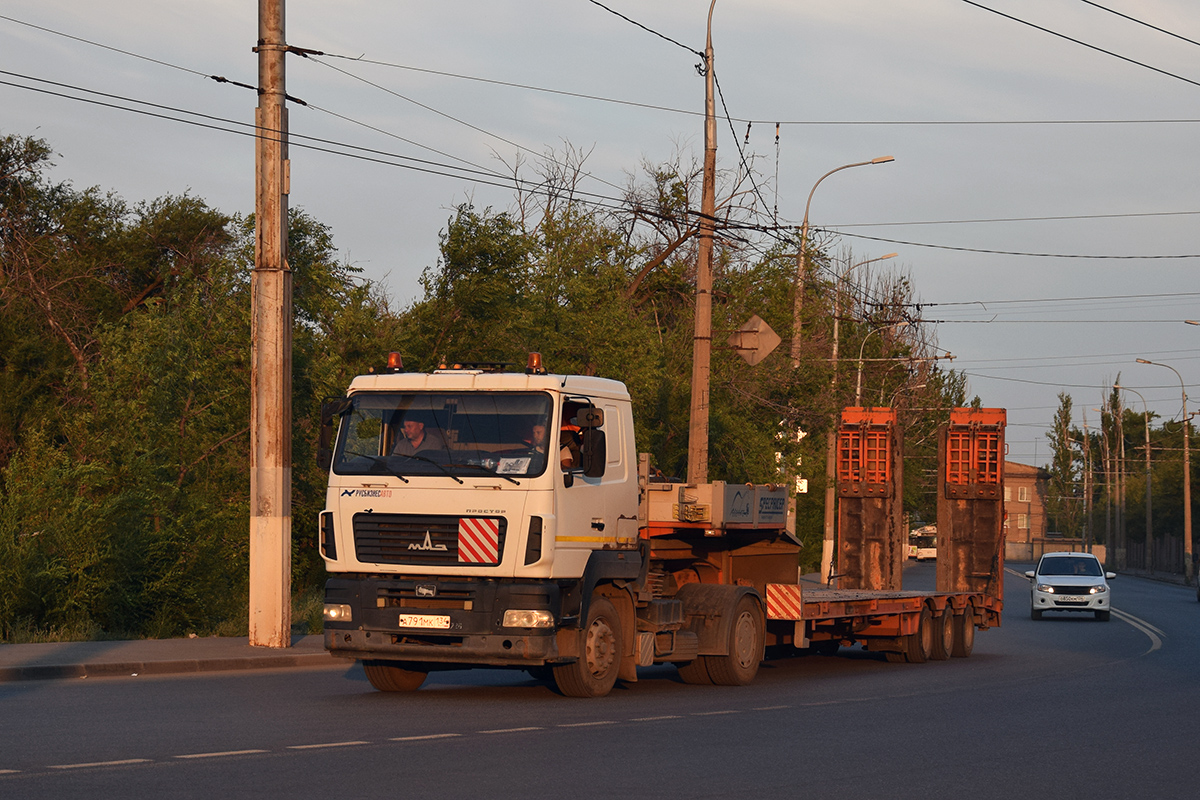 Волгоградская область, № А 791 МК 134 — МАЗ-5440B5